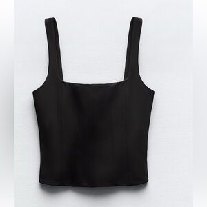 Zara Black Camisole Top